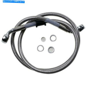 Hoses 35 1/4 "WґgXeXX`[u[LCn[[\tgAC18-21 FLSL 35 1/4" Standard Braided Stainless Steel Brake Line Harley Softail 18-21 FLSL