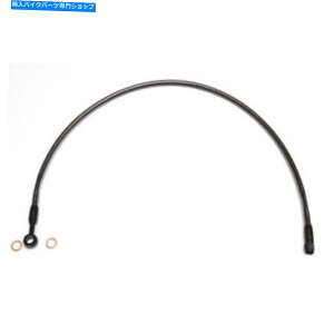 Hoses �}�O�i���u���b�N�p�[���A�b�p�[�u���[�L���C��-ABS -10mm/180�x-27 | AS47627 Magnum Black Pearl Upper Brake Line - ABS - 10mm/180 Degree - 27 | AS47627�y���s�A���i�z