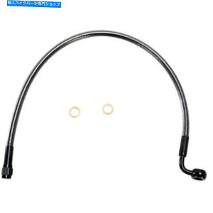 Hoses �}�O�i���u���b�N�p�[���u���[�L���C�� - �t�����g-90/10mm 19 AS47219 Magnum Black Pearl Brake Line - Front - 90/10mm 19 AS47219�y���s�A���i�z