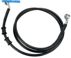 Hoses �h���b�O�X�y�V�����e�B1741-2895�g���X�e�����X�|�t�����g�u���[�L���C��660324-2LK Drag Specialties 1741-2895 Extended Stainless Steel Front Brake Line 660324-2BLK�y���s�A���i�z