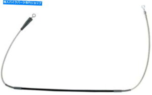 Hoses [X[VOXeXX`[ґgu[LC1741-0262 Moose Racing Stainless Steel Braided Brake Line 1741-0262