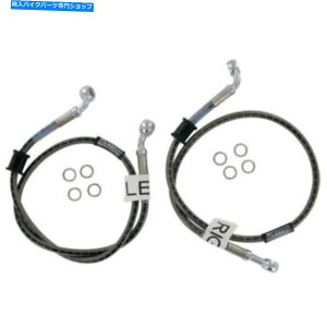 Hoses Russell CycleFlex 2���C�����[�X�u���[�L���C���L�b�g - �t�����g-08GXR 6/750 | R09209 Russell Cycleflex 2-Line Race Brake Line Kit - Front - 08GXR 6/750 | R09209�y���s�A���i�z
