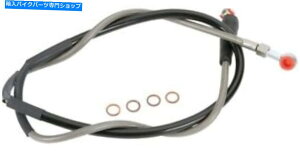 Hoses [X[VOXeXX`[ґgu[LCMK01-1027 Moose Racing Stainless Steel Braided Brake Line #MK01-1027
