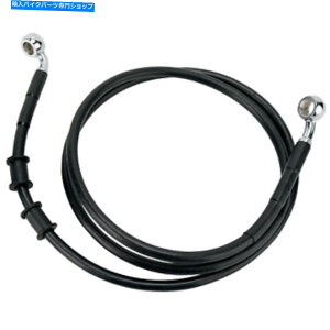 Hoses �h���b�O�X�y�V�����e�B-660324-10BLK-�g���X�e�����X�|�t�����g�u���[�L���C���L�b�g�A Drag Specialties - 660324-10BLK - Extended Stainless Steel Front Brake Line Kit,�y���s�A���i�z