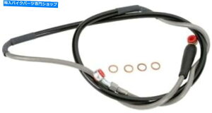 Hoses [X[VOXeX|̕ґgu[LCMY01-1043 Moose Racing Stainless Steel Braided Brake Line MY01-1043