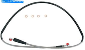 Hoses [X[VOu[LC - tg - XeX|-DR -Z400SM -S01-1-038/P Moose Racing Brake Line - Front - Stainless Steel - DR-Z 400 SM - S01-1-038/P