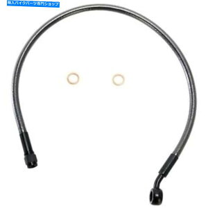 Hoses �}�O�i���u���b�N�p�[���u���[�L���C��-10mm/35°-21 AS47121 Magnum Black Pearl Brake Line - 10mm/35° - 21 AS47121�y���s�A���i�z