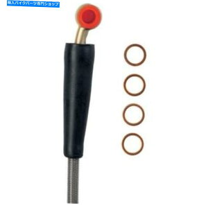 Hoses [X[VOXeXX`[ґgu[LC Moose Racing Stainless Steel Braided Brake Line