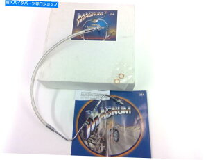 Hoses �V�����}�O�i���N���}�C�gII ABS���[���[�u���[�L���C��2000-14 FLST 37008 1741-1615 NEW Magnum Chromite II ABS Lower Brake Line 2000-14 FLST 37008 1741-1615�y���s�A���i�z