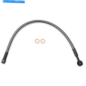 Hoses �}�O�i���u���b�N�p�[���u���[�L���C��-10mm/180°-21 AS47621 Magnum Black Pearl Brake Line - 10mm/180° - 21 AS47621�y���s�A���i�z