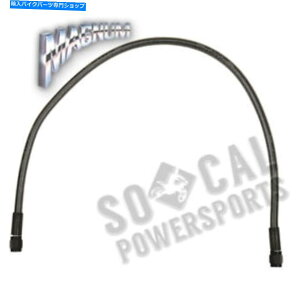Hoses �}�O�i���u���b�N�p�[��ABS���j�o�[�T���h�b�g�u���[�L���C��-21�C���`�B -AS4521 Magnum Black Pearl ABS Universal DOT Brake Line - 21in. - AS4521�y���s�A���i�z