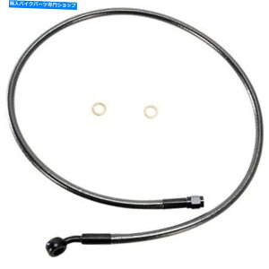 Hoses �}�O�i��-AS47134-�u���b�N�p�[���f�U�C�i�[�V���[�YABS�t�����g�A�b�p�[�u���[�L���C�� Magnum - AS47134 - Black Pearl Designer Series ABS Front Upper Brake Line�y���s�A���i�z