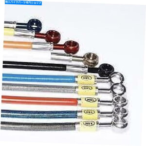 Hoses �X�Y�LGSXR400R GK76A 90-92�w���ґg�u���[�L�z�[�X�c�C�����C���t�����g���[�X�Z�b�g�A�b�v Suzuki GSXR400R GK76A 90-92 HEL BRAIDED BRAKE HOSE TWIN LINE FRONT RACE SETUP�y���s�A���i�z