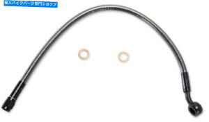Hoses 17-21�n�[���[���[�h�L���O�X�y�V�����t���N�X�u���[�L���C���t�����g�u���b�N�p�[��35 10 mm 17-21 for Harley Road King Special FLHRXS Brake Line Front Black Pearl 35 10 mm�y���s�A���i�z