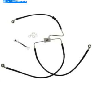 Hoses [hX^[p̕WXeXX`[tgu[LCLbgȂ Standard Length Stainless Steel Front Brake Line Kit for Roadster NO ABS