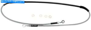 Hoses [Xu[LCtgXeX|̓XYL/ɓK Moose Brake Line Front Stainless Steel fits Suzuki/Kawasaki