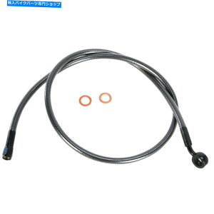 Hoses �}�O�i���u���b�N�p�[���u���[�L���C�� - �t�����g-38 AS47938 Magnum Black Pearl Brake Line - Front - 38 AS47938�y���s�A���i�z