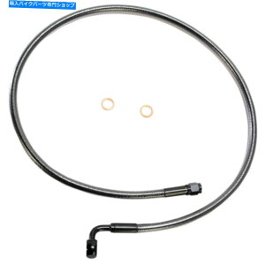 Hoses �}�O�i���u���b�N�p�[���t�����g�u���[�L���C��-ABS -90/10mm 34 | AS47234 Magnum Black Pearl Front Brake Line - ABS - 90/10mm 34 | AS47234�y���s�A���i�z