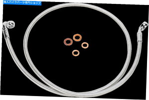 Hoses Magnum E-z�V���O���f�B�X�N�u���[�L���C��35DEG�𒲐����܂��B�g�b�v�A���O��48 �|���b�V����56148SW Magnum E-Z Align Single Disc Brake Line 35deg. Top Angle 48 Polished #56148SW�y���s�A���i�z