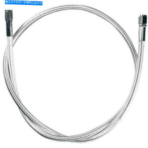 Hoses }OiꂽXeXґgjo[Tu[LC58inB L 5558* Magnum Polished Stainless Braided Universal Brake Line 58in. L 5558*