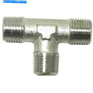 Hoses TRlN^1/8 BSP Chrome T Connector 1/8 BSP Chrome