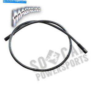 Hoses �}�O�i���u���b�N�p�[��ABS���j�o�[�T���h�b�g�u���[�L���C��-36�C���`�B -AS4536 Magnum Black Pearl ABS Universal DOT Brake Line - 36in. - AS4536�y���s�A���i�z