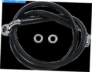 Hoses �h���b�O�X�y�V�����e�B�g���X�e�����X�|�t�����g�u���[�L���C���L�b�g1741-5822 Drag Specialties Extended Stainless Steel Front Brake Line Kit 1741-5822�y���s�A���i�z