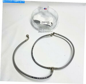 Hoses Galfer�J�X�^���u���[�L���C���X�`�[���ґg3.2mm 17 '13 '13'�o���W���[90�x�x���h Galfer Custom Brake Line Steel Braided 3.2mm 17' 13' 13' Banjo 90 degree bend�y���s�A���i�z