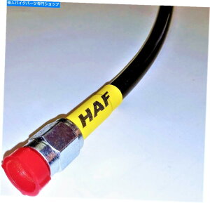 Hoses HAF -PTFE�X�e�����X�|�u���b�N���j�o�[�T�����C��-3AN 180�C���`�B�����z�[�X HAF - PTFE Stainless Steel Black Universal Line -3AN 180 in. Hydraulic Hose�y���s�A���i�z