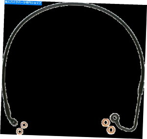 Hoses �}�O�i��XR�X�e�����X�ɒ[�ȉ����t�����g�h�b�g�u���[�L���C���L�b�gSBB1407-34 Magnum XR Stainless Extreme Response Front DOT Brake Line Kit SBB1407-34�y���s�A���i�z