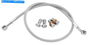 Hoses ObhbWnCGhu[LCLbgABS +4 "tgHD0127-1FCH/CL +4n[[frbh\ Goodridge High End Brake Line Kit ABS +4" Front HD0127-1FCH/CL+4 Harley Davidson