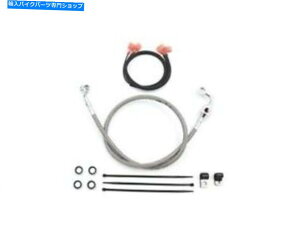 Hoses AґgXeXu[Lz[XCZbg30.5 "NoWXn[[X|[cX^[ Rear Braided Stainless Brake Hose Line Set 30.5" Chrome Banjos Harley Sportster