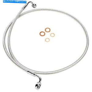 Hoses Magnum Sterling Chromite II E-ZACtgu[LC54 "HarleyFL FX 36254SW Magnum Sterling Chromite II E-Z Align Front Brake Line 54" Harley FL FX 36254SW