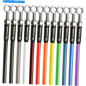 Hoses 96-00XYLGSXR600tgґgXeXSSu[LCɂxq 96-00 Suzuki GSXR600 Front Braided Stainless SS Brake Lines by Venhill