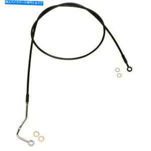 Hoses �}�O�i��XR�A�b�p�[�u���[�L���C��-74  - �u���b�NSBB1402-74 Magnum XR Upper Brake Line - 74 - Black SBB1402-74�y���s�A���i�z