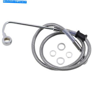 Hoses hbOXyVYu[LC-15-17\tgAC - XeX|| 618302 Drag Specialties Brake Line - 15-17 Softail - Stainless Steel | 618302