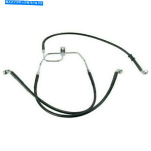 Hoses �n�[���[�f�r�b�h�\��FXD 2008-17�v���X2 �u���b�N�r�j�[���t�����g�u���C�N���C���L�b�g�h�b�g1741-29 Harley Davidson FXD 2008-17 Plus 2 Black Vinyl Front Brakeline Kit DOT 1741-29�y���s�A���i�z