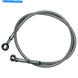 Hoses 1981Nn[[ChOChFXWGbZu[LCtgXeXX`[R08711S 1981 for Harley Wide Glide FXWG RUSSELL Brake Line Front Stainless Steel R08711S