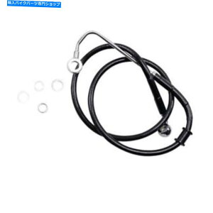 Hoses hbOXyVYu[LC-15-17\tgAC-Black +6 "1741-5773 Drag Specialties Brake Line - 15-17 Softail - Black +6" 1741-5773