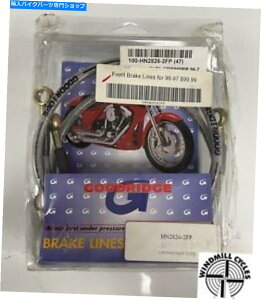 Hoses 96-97 CBR900RRp[gGRHN28262FP1203̃ObhbWtgu[LC GOODRIDGE FRONT BRAKE LINE FOR 96-97 CBR900RR PART #GRHN28262FP #1203