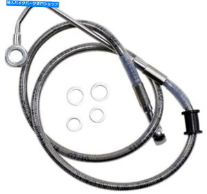 Hoses hbOXyVeB[Yu[LC-FLSTN '15 -'17-ubN-1741-5770 Drag Specialties Brake Line - FLSTN '15-'17 - Black - 1741-5770
