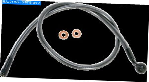 Hoses 12-14n[[\tgACXFLS}Oiu[LCtgubNp[36 " 12-14 for Harley Softail Slim FLS MAGNUM Brake Line Front Black Pearl ABS 36"