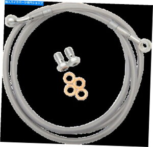 Hoses ObhbWABSVOAbp[tgu[LCLbg6in + HD9299-C + 6 Goodridge ABS Single Upper Front Brake Line Kit 6in + HD9299-C+6