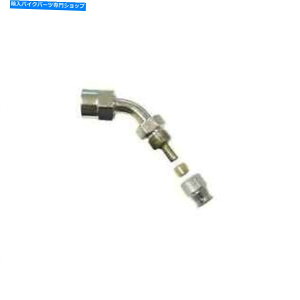 Hoses XCxGh45AON̓z[X1/8 "XbhRxbNXIɂ܂ Swivel End 45 Angle Chrome on to Hose & 1/8" Thread Convex