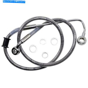 Hoses hbOXyVeBXeX30-3/4 "u[LCLbgn[[\tgACFLST FXSB 15-17 Drag Specialties Stainless 30-3/4" Brake Line Kit Harley Softail FLST FXSB 15-17
