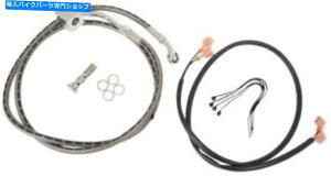 Hoses RussellґgXeXu[LCLbgAR08839DSn[[frbh\08839DS Russell Braided Stainless Brake Line Kit Rear #R08839DS Harley Davidson 08839DS