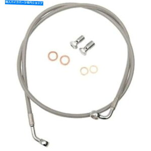Hoses LA�`���b�p�[�Y�X�e�����X�X�`�[���u���[�L���C��-Softail LA -8100B00 LA Choppers Stainless Steel Brake Lines - Softail LA-8100B00�y���s�A���i�z