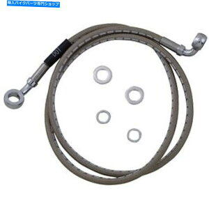 Hoses bZґgtgu[LCLbg25C`̒n[[FLHR FLTR R08756DS Russell Braided Front Brake Line Kit 25in Upper Length Harley FLHR FLTR R08756DS
