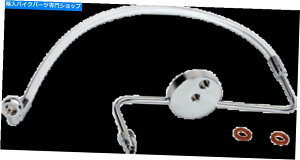 Hoses 2008-2014tH[n[[Xg[g{uFXDB}Oiu[LCႢFXD/XL 37003 2008-2014 for Harley Street Bob FXDB MAGNUM Brake Line Lower FXD/XL 37003