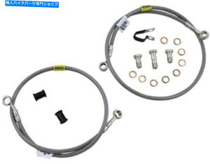 Hoses Galfer Brake Line Kit 2-Line FrontFK003D242-2Kawasaki ZRX1200R/ZRX1100ɓK܂ Galfer Brake Line Kit 2-Line Front #FK003D242-2 fits Kawasaki ZRX1200R/ZRX1100